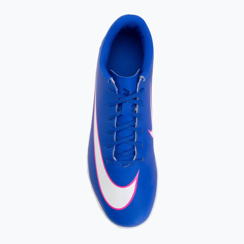 Vyriški futbolo bateliai Nike Mercurial Vapor 16 Club IC racer blue/white 5