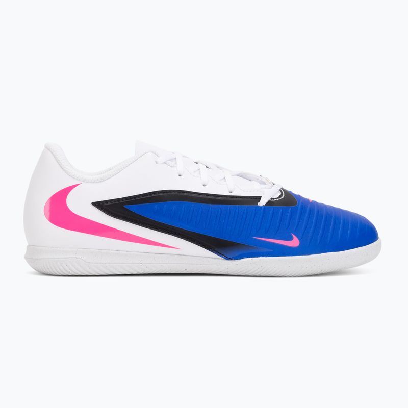 Vyriški futbolo bateliai Nike Phantom 6 Low Club IC racer blue/white/pink blast 2