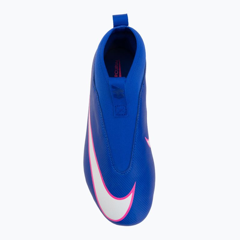 Vaikiški futbolo bateliai Nike Mercurial Superfly 10 Academy FG/MG racer blue/white 5