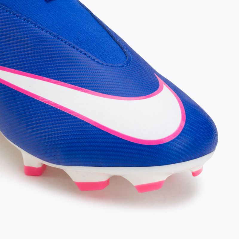 Vaikiški futbolo bateliai Nike Mercurial Superfly 10 Academy FG/MG racer blue/white 7