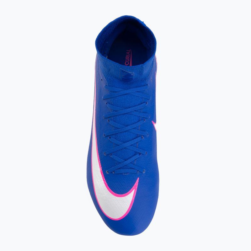 Vyriški futbolo bateliai Nike Mercurial Superfly 10 Pro FG race blue/white 5