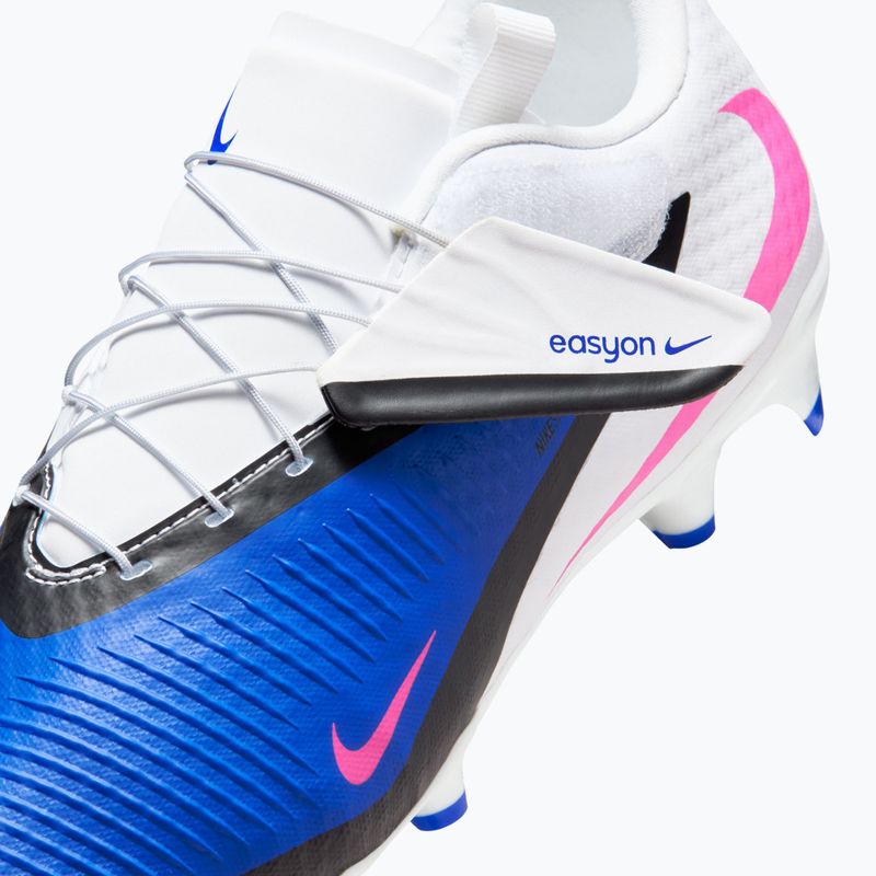 Vyriški futbolo bateliai Nike Phantom 6 Low Academy EasyOn FG/MG racer blue/white/pink blast 8