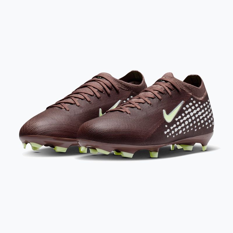 Vaikiški futbolo bateliai Nike Mercurial Vapor 16 Pro "Kylian Mbappé" Jr FG Plum Eclipse/Metallic Silver 3