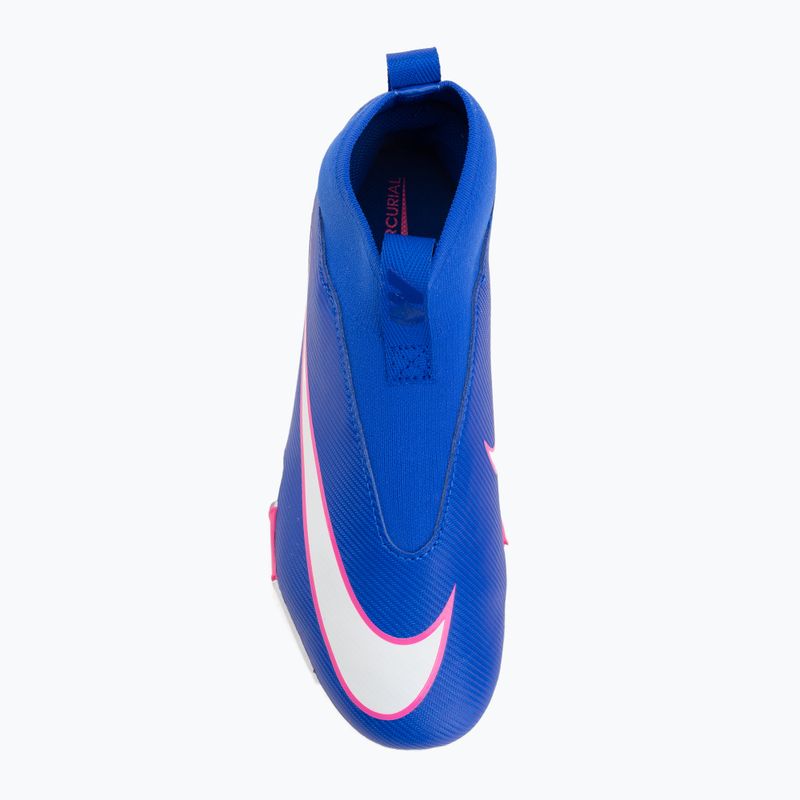 Vaikiški futbolo bateliai Nike Mercurial Superfly 10 Academy TF racer blue/white 5