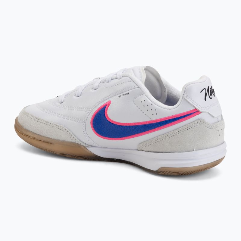Vaikiški futbolo bateliai Nike Tiempo Streetgato Jr white/pink blast/racer blue 3