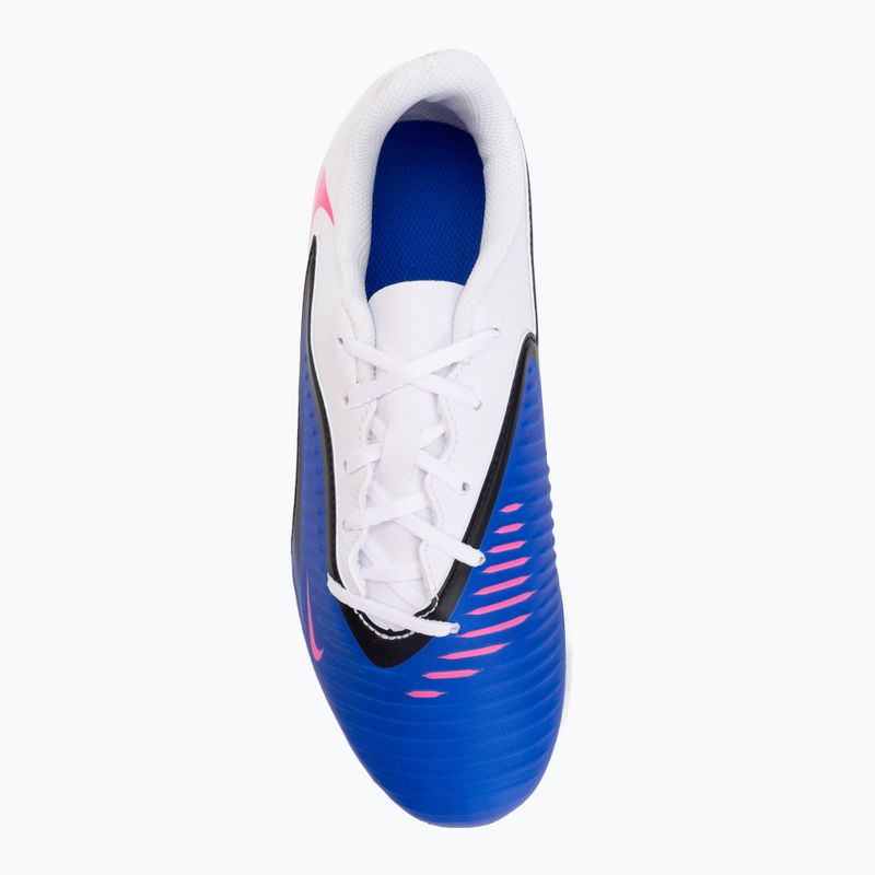 Vaikiški futbolo bateliai Nike Jr. Phantom 6 Low Club IN racer blue/white/pink blast 5