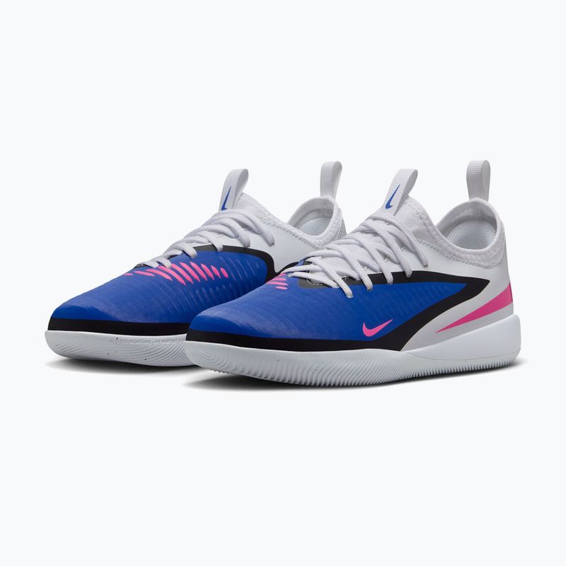 Vaikiški futbolo bateliai Nike Jr. Phantom 6 Low Academy IN racer blue/white/pink blast 3