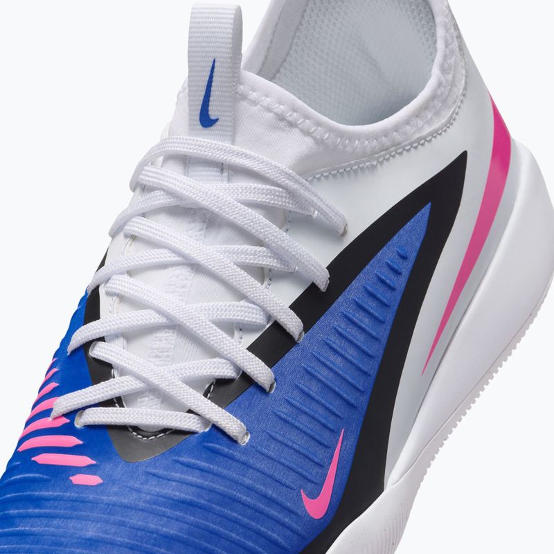 Vaikiški futbolo bateliai Nike Jr. Phantom 6 Low Academy IN racer blue/white/pink blast 7