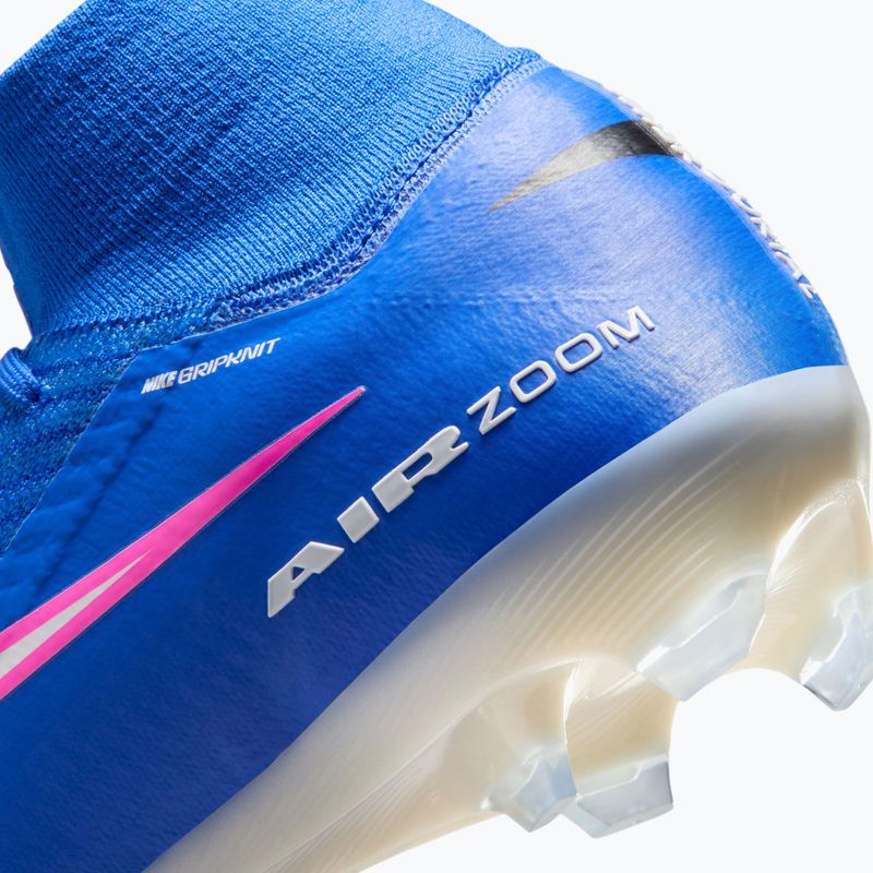 Vyriški futbolo bateliai Nike Mercurial Superfly 10 Elite FG racer blue/white 9