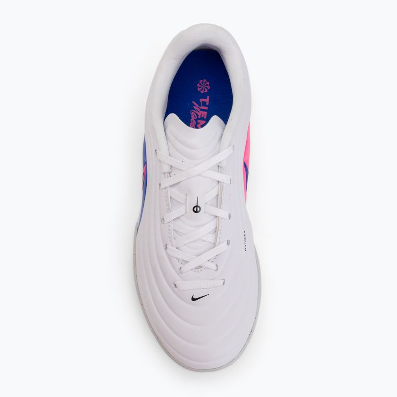 Vaikiški futbolo bateliai Nike Tiempo Maestro Academy Jr TF white/racer blue/pink blast/black 5