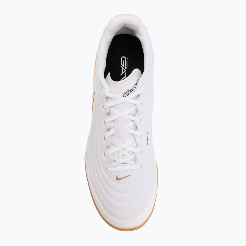 Vyriški futbolo bateliai Nike Tiempo Reactgato IC white/metallic gold 5