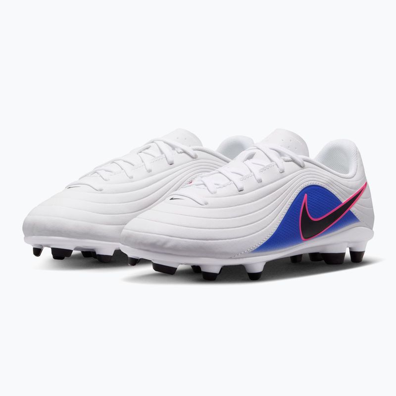 Vaikiški futbolo bateliai Nike Tiempo Maestro Club Jr FG/MG white/racer blue/pink blast/black 10