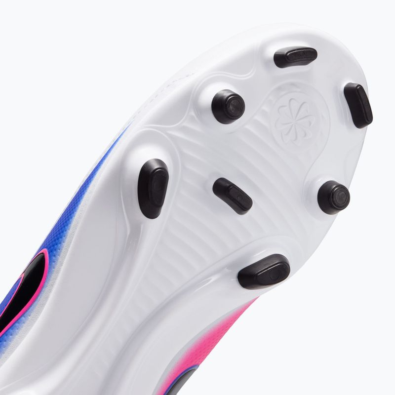 Vaikiški futbolo bateliai Nike Tiempo Maestro Club Jr FG/MG white/racer blue/pink blast/black 15