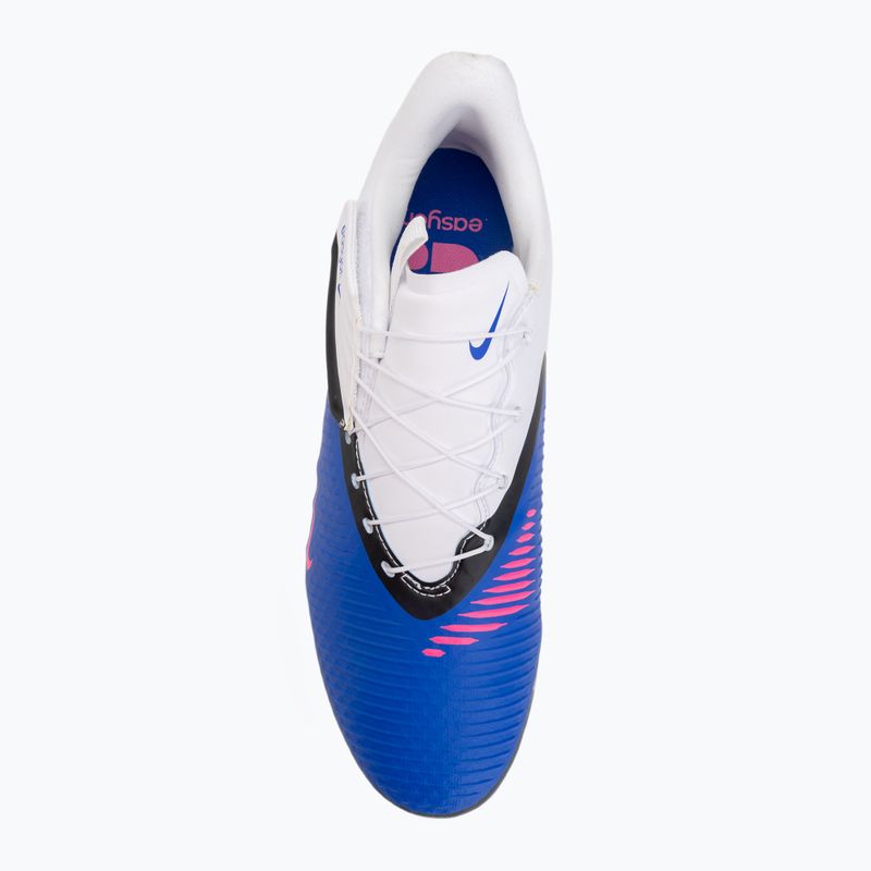 Vyriški futbolo bateliai Nike Phantom 6 Low Academy EasyOn FG/MG racer blue/white/pink blast 5