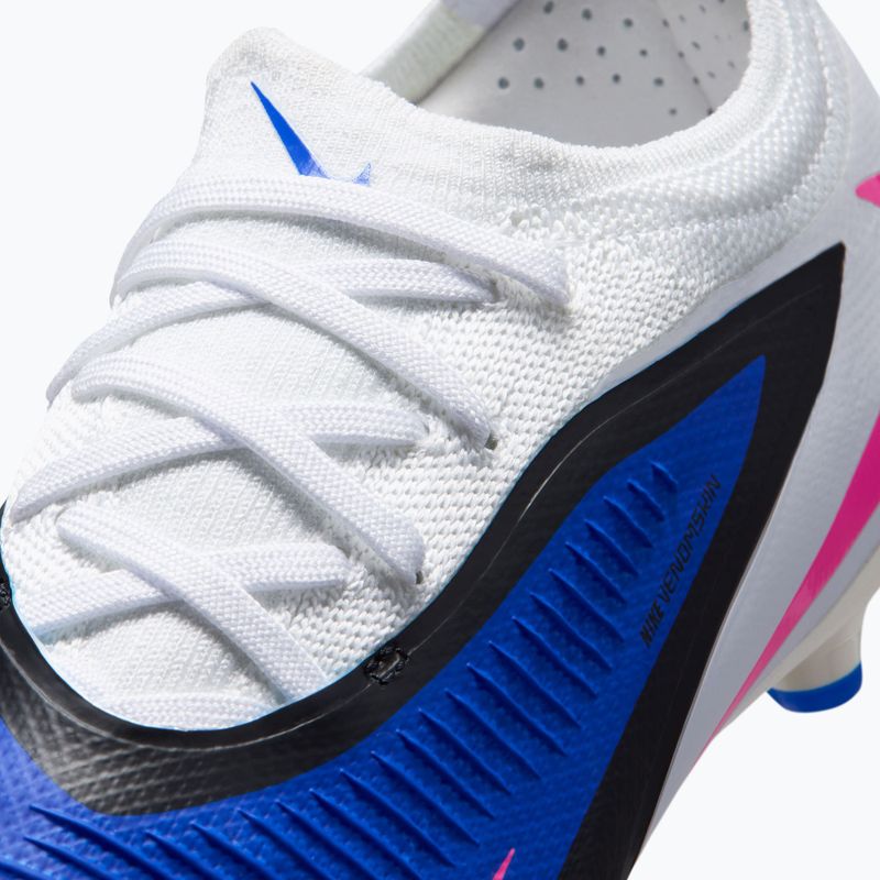 Vaikiški futbolo bateliai Nike Phantom 6 Low Pro FG/MG racer blue/white/pink blast 8