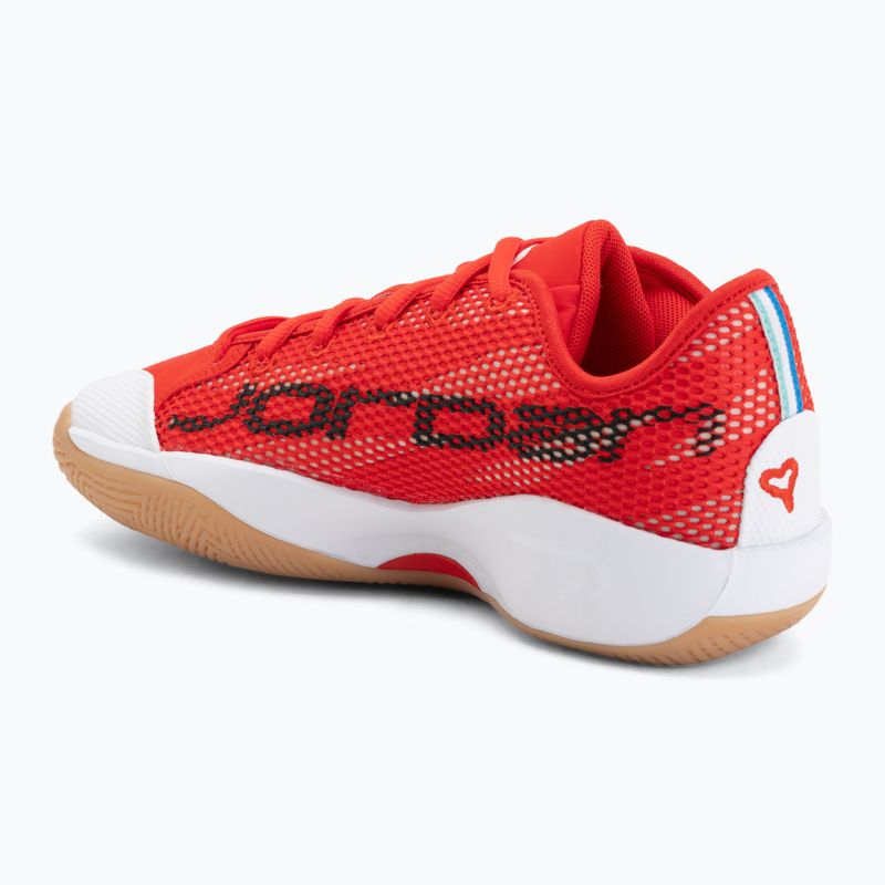 Buty do koszykówki męskie Nike Jordan Luka 77 chile red/gum light brown/white 3