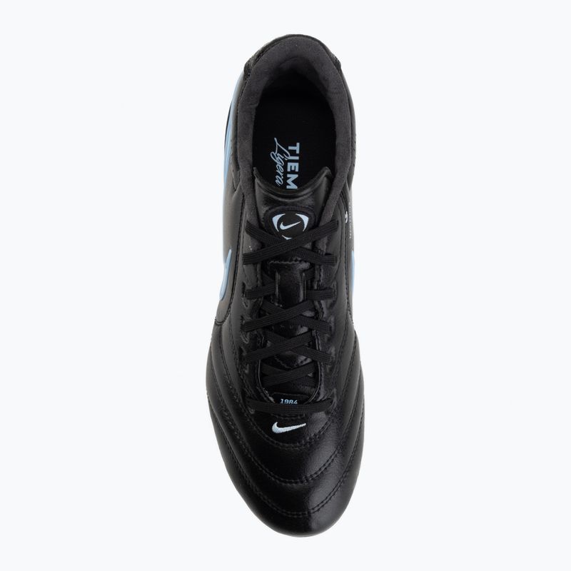 Vyriški futbolo bateliai Nike Tiempo Ligera Pro FG black/ice blue/obsidian 5