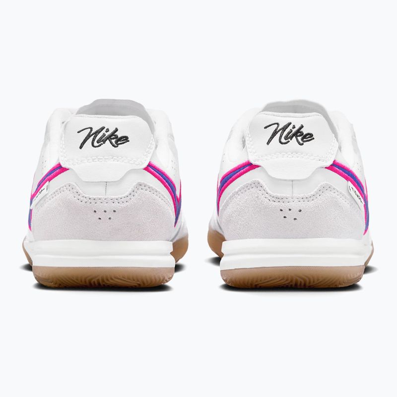 Vaikiški futbolo bateliai Nike Tiempo Streetgato Jr white/pink blast/racer blue 4