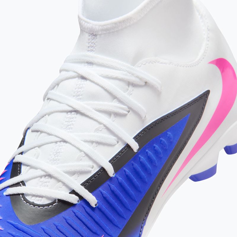 Vyriški futbolo bateliai Nike Phantom 6 High Club FG/MG racer blue/white/pink blast 8