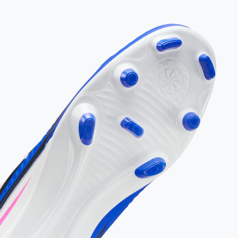 Vyriški futbolo bateliai Nike Phantom 6 High Club FG/MG racer blue/white/pink blast 10