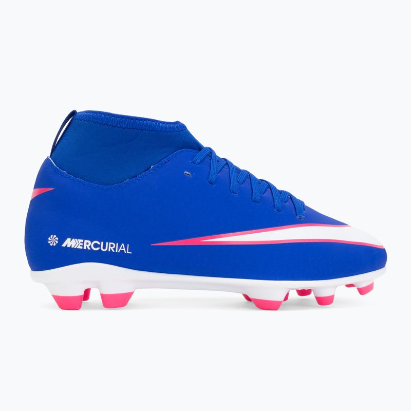 Vaikiški futbolo bateliai Nike Mercurial Superfly 10 Club FG/MG racer blue/white 2