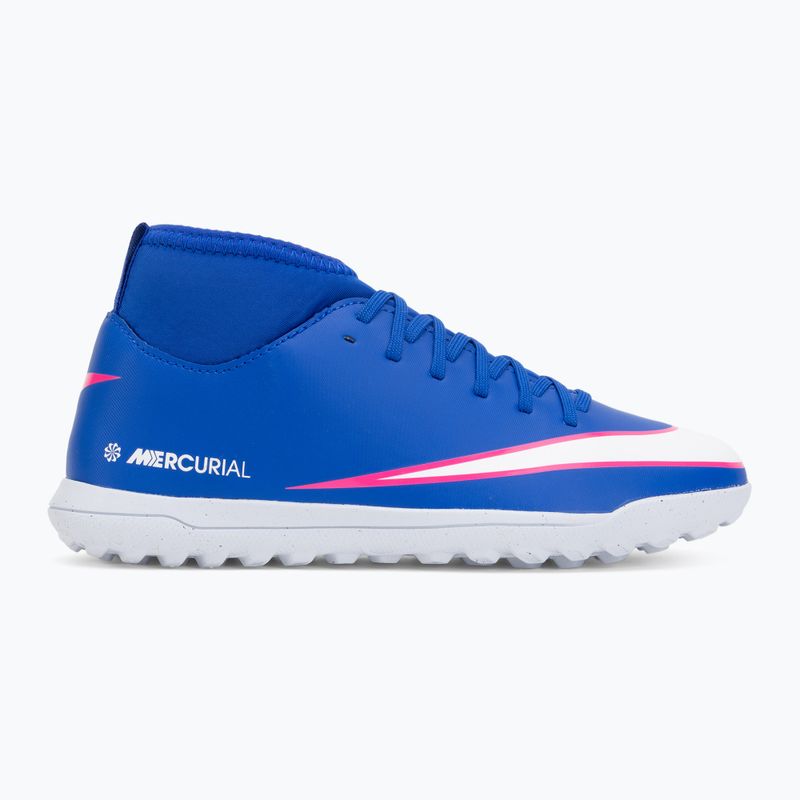 Vaikiški futbolo bateliai Nike Mercurial Superfly 10 Club TF racer blue/white 2