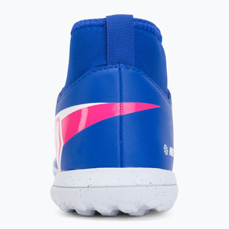 Vaikiški futbolo bateliai Nike Mercurial Superfly 10 Club TF racer blue/white 6