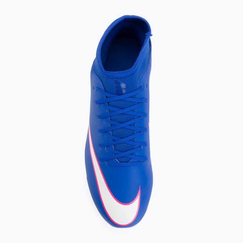 Vyriški futbolo bateliai Nike Mercurial Superfly 10 Club TF racer blue/white 5