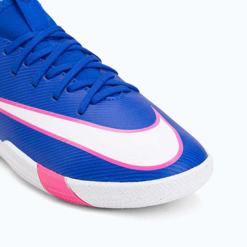 Vaikiški futbolo bateliai Nike Mercurial Vapor 16 Academy IC racer blue/white 7