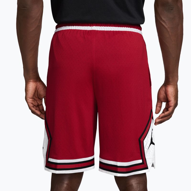 Vyriški krepšinio šortai Jordan Sport Dri-FIT 9" Diamond gym red/white/gym red 2