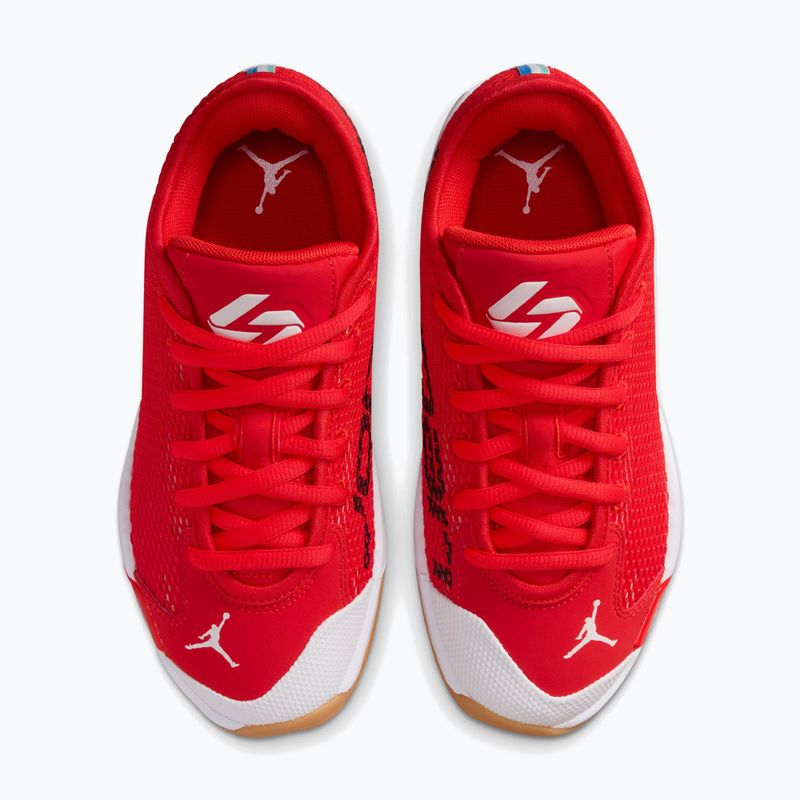 Vaikiški krepšinio bateliai Jordan Gap 77 GS Jr chile red/gum light brown/white 11