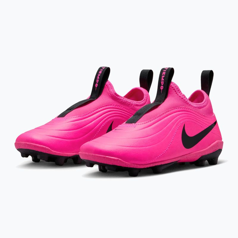 Vaikiški futbolo bateliai Nike Tiempo Maestro Flex Jr FG/MG PS pink blast/black 3