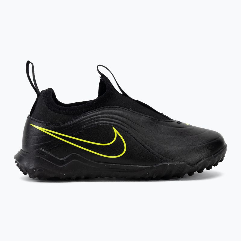 Vaikiški futbolo bateliai Nike Tiempo Maestro Flex Jr TF PS black/volt/black 2