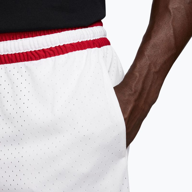 Vyriški krepšinio šortai Jordan Sport Dri-FIT 9" Diamond white/gym red/white 4
