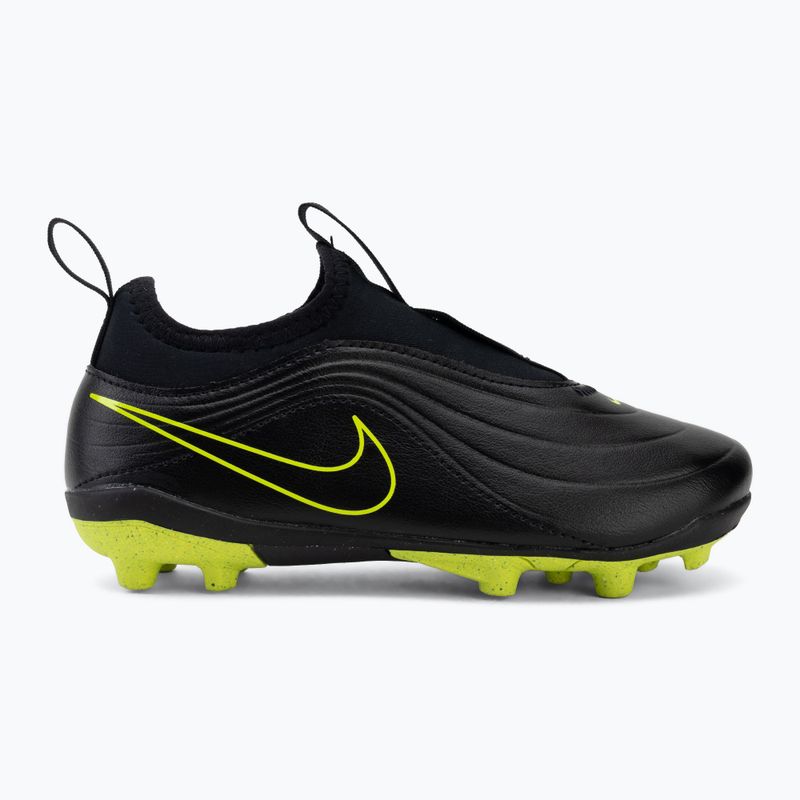 Vaikiški futbolo bateliai Nike Tiempo Maestro Flex Jr FG/MG PS black/volt/black 2