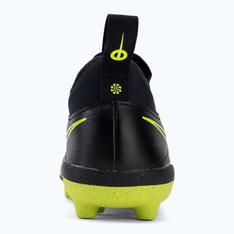 Vaikiški futbolo bateliai Nike Tiempo Maestro Flex Jr FG/MG PS black/volt/black 6