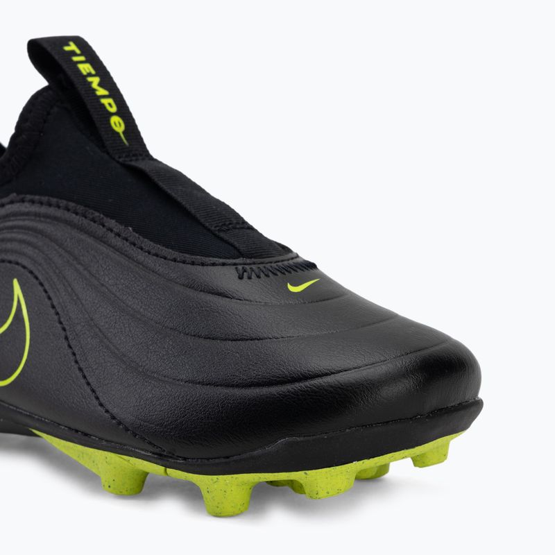 Vaikiški futbolo bateliai Nike Tiempo Maestro Flex Jr FG/MG PS black/volt/black 7