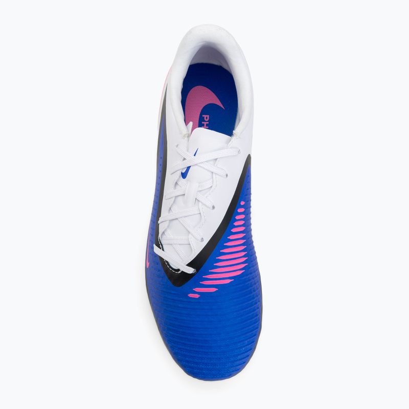 Vyriški futbolo bateliai Nike Phantom 6 Low Academy AG racer blue/white/pink blast 5