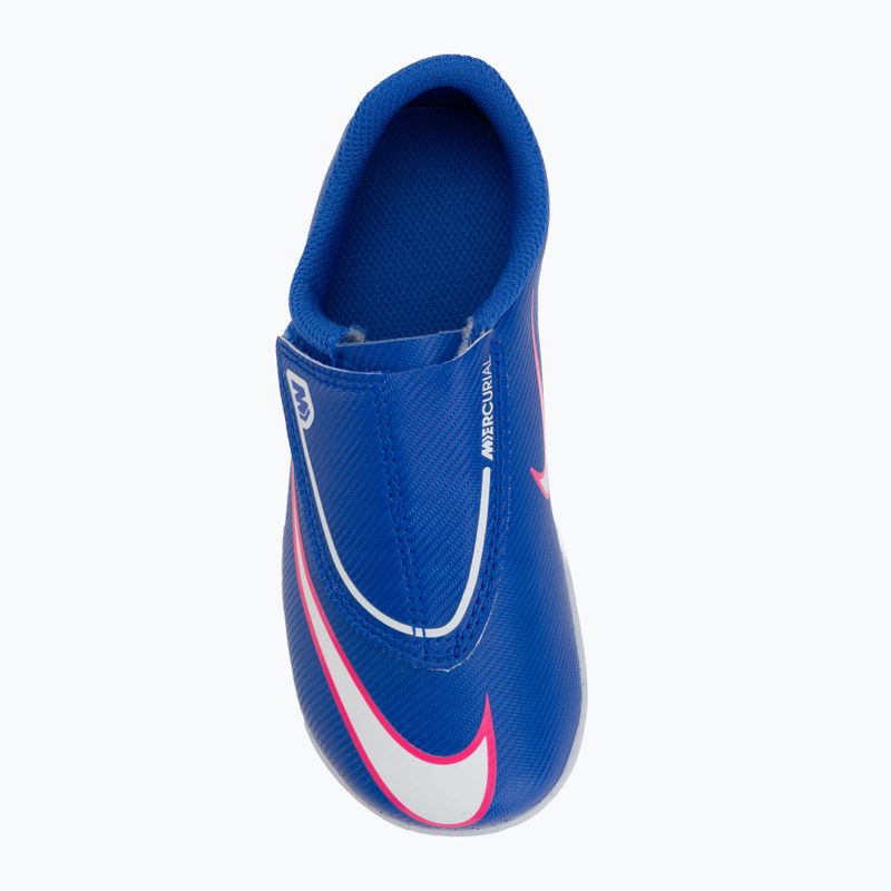 Vaikiški futbolo bateliai Nike Mercurial Vapor 16 Club TF racer blue/white 5