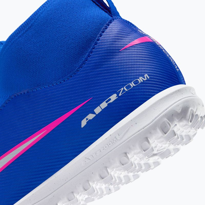 Vaikiški futbolo bateliai Nike Mercurial Superfly 10 Academy TF racer blue/white 10