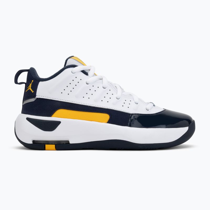 Vyriški batai Jordan Max Aura 7 white/obsidian/university gold 2