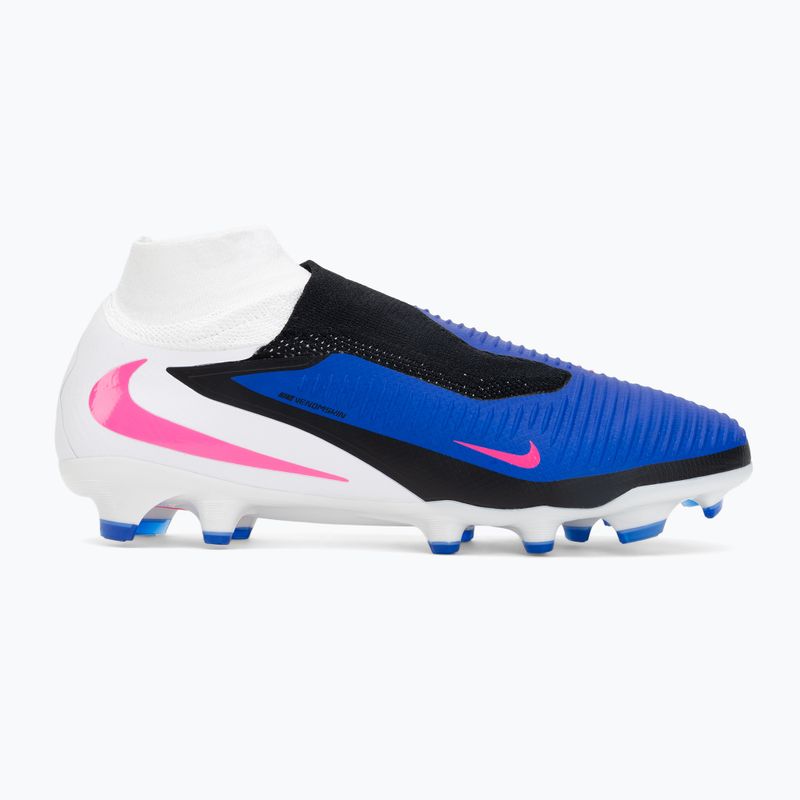 Vyriški futbolo bateliai Nike Phantom 6 High Pro FG racer blue/white/pink blast 2