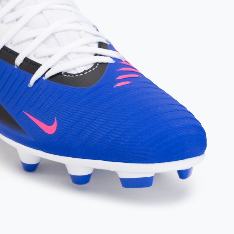 Vyriški futbolo bateliai Nike Phantom 6 High Club FG/MG racer blue/white/pink blast 7