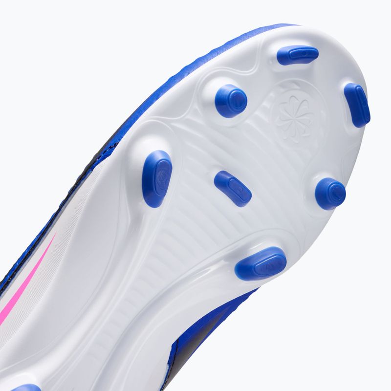 Vaikiški futbolo bateliai Nike Phantom 6 Low Club MG racer blue/white/pink blast 9