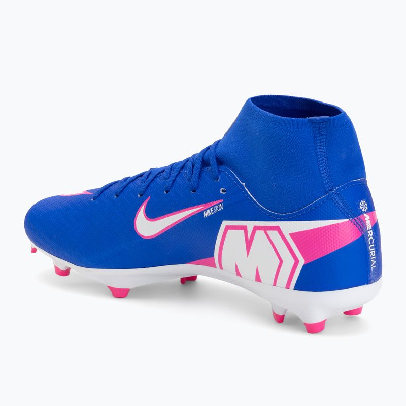 Vyriški futbolo bateliai Nike Mercurial Superfly 10 Academy FG/MG racer blue/white 3