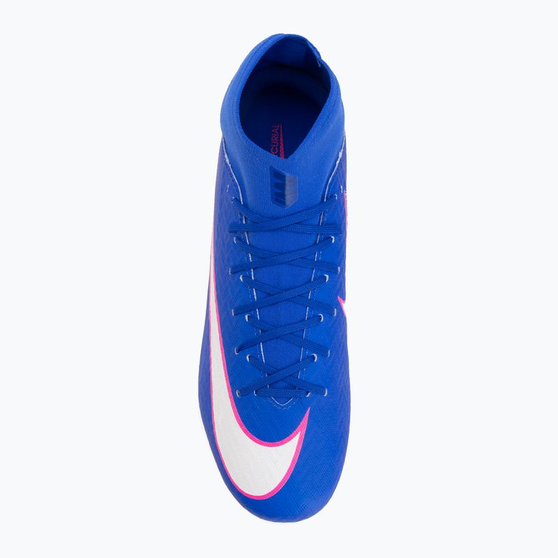 Vyriški futbolo bateliai Nike Mercurial Superfly 10 Academy FG/MG racer blue/white 5