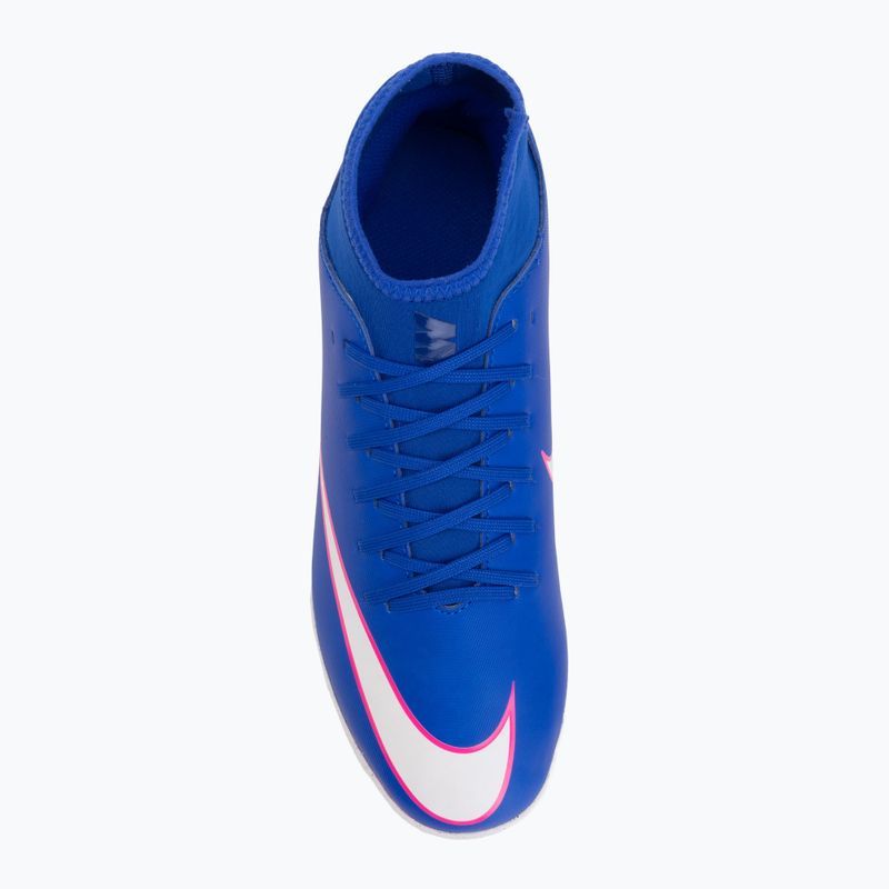 Vyriški futbolo bateliai Nike Mercurial Superfly 10 Club IC racer blue/white 5