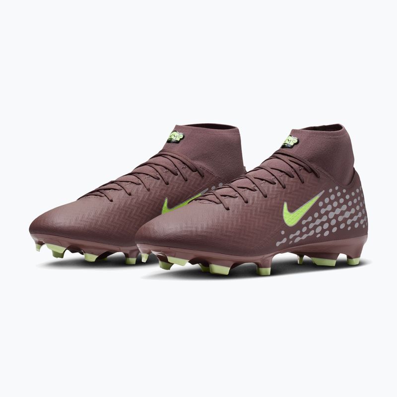 Vyriški futbolo bateliai Nike Mercurial Superfly 10 Academy Kylian Mbappe FG/MG plum eclipse/metallic silver 3
