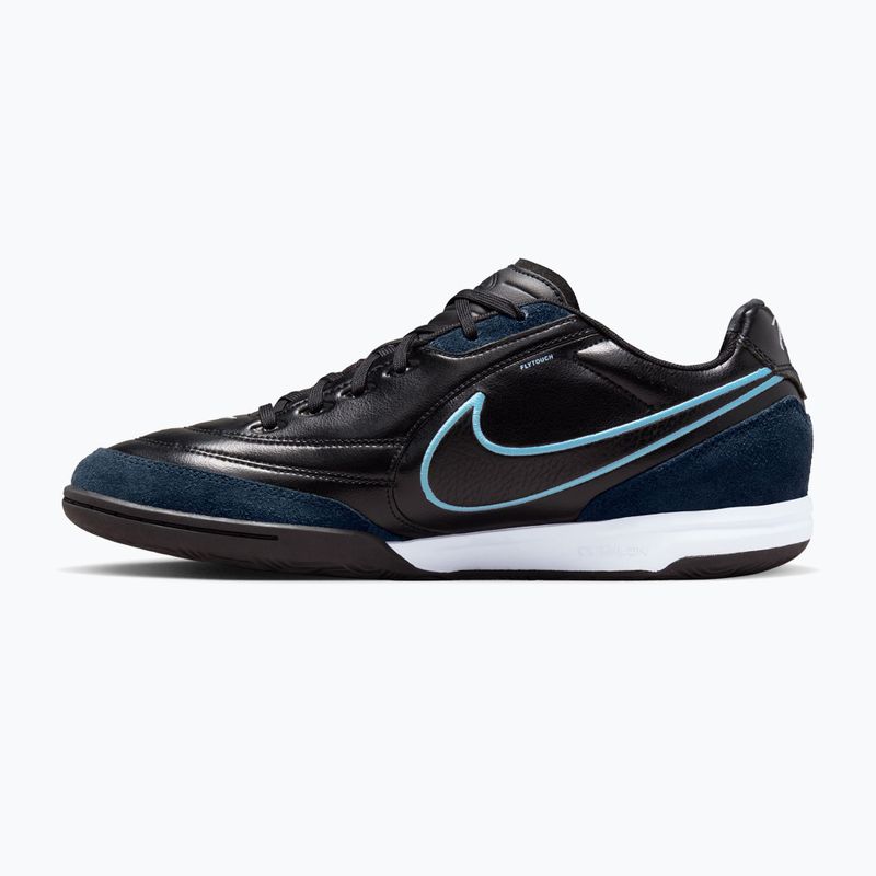 Vyriški futbolo bateliai Nike Streetgato black/ice blue/obsidian 2