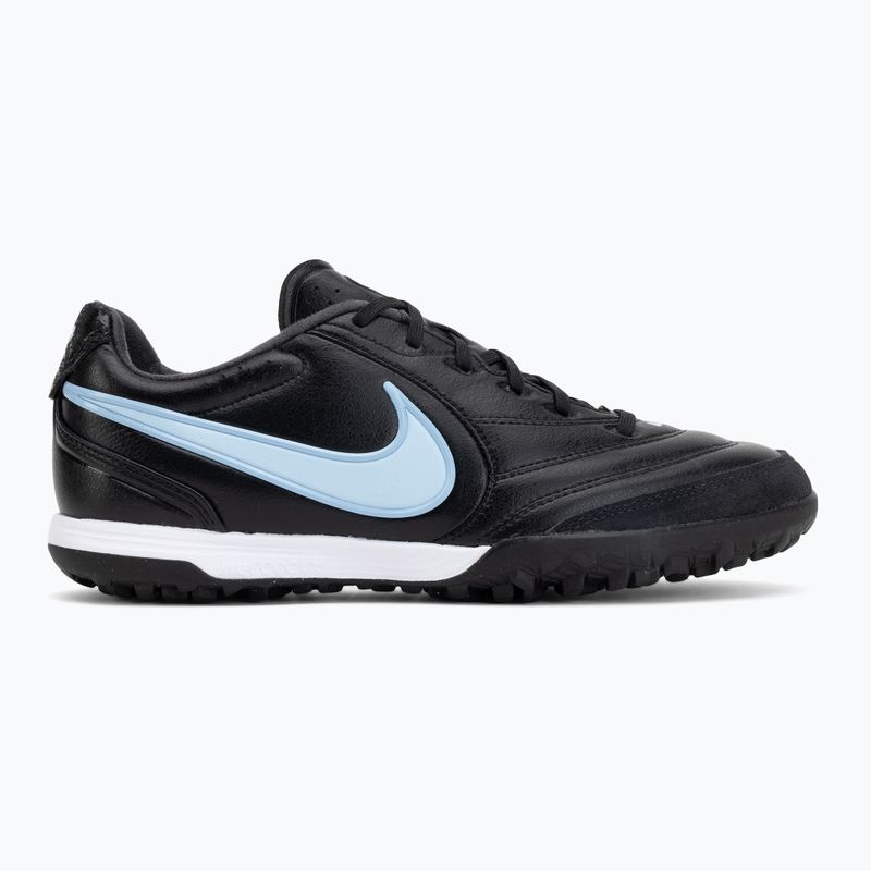 Vyriški futbolo bateliai Nike Tiempo Ligera Pro TF black/ice blue/obsidian 2
